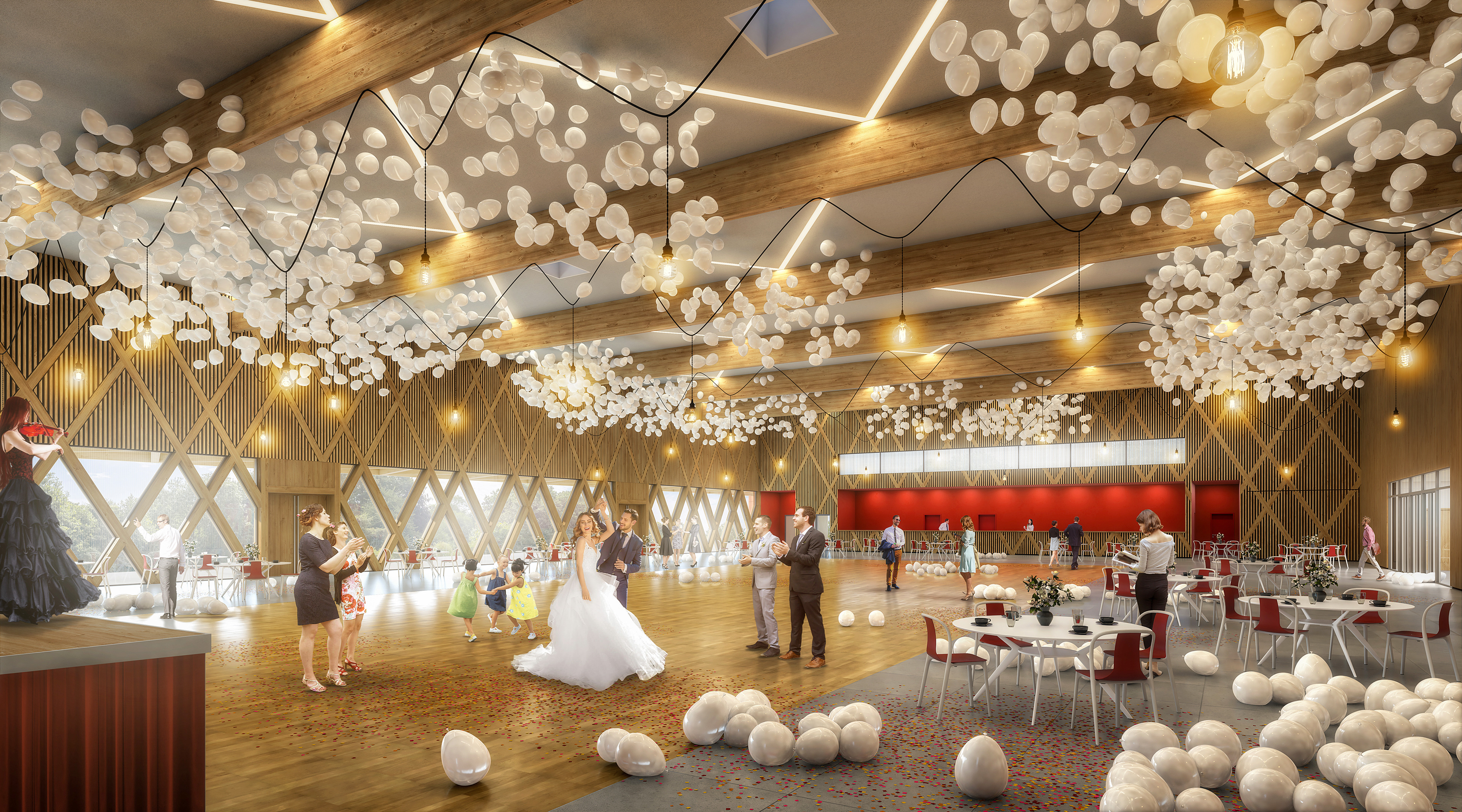 A PROPOS ARCHITECTURE   | Salle des fêtes Cholet (49)