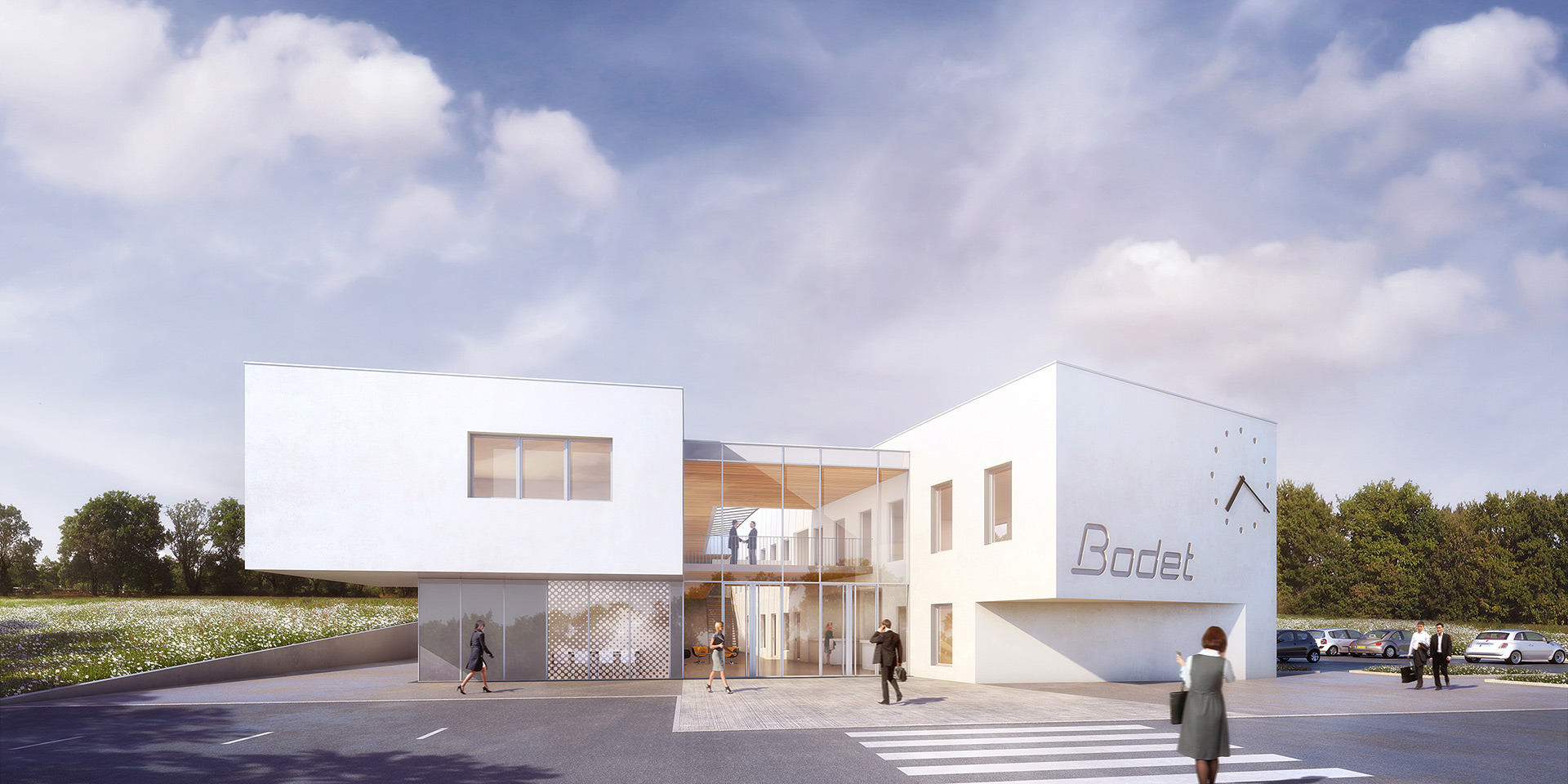 A PROPOS ARCHITECTURE  |  Bureaux Bodet  Cholet (49)