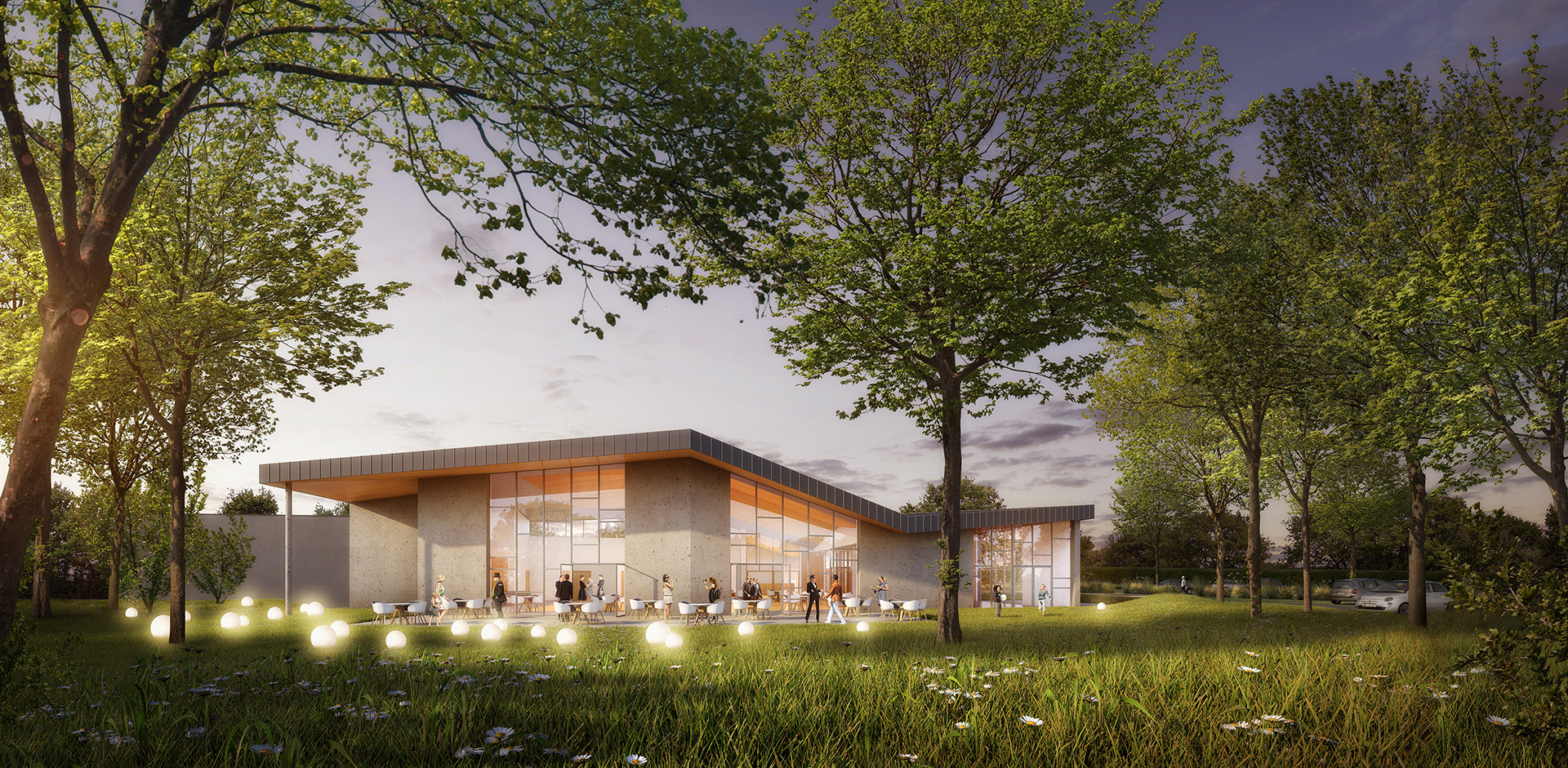 A PROPOS ARCHITECTURE  |  Salle polyvalente Le Clion-sur-Mer (44)