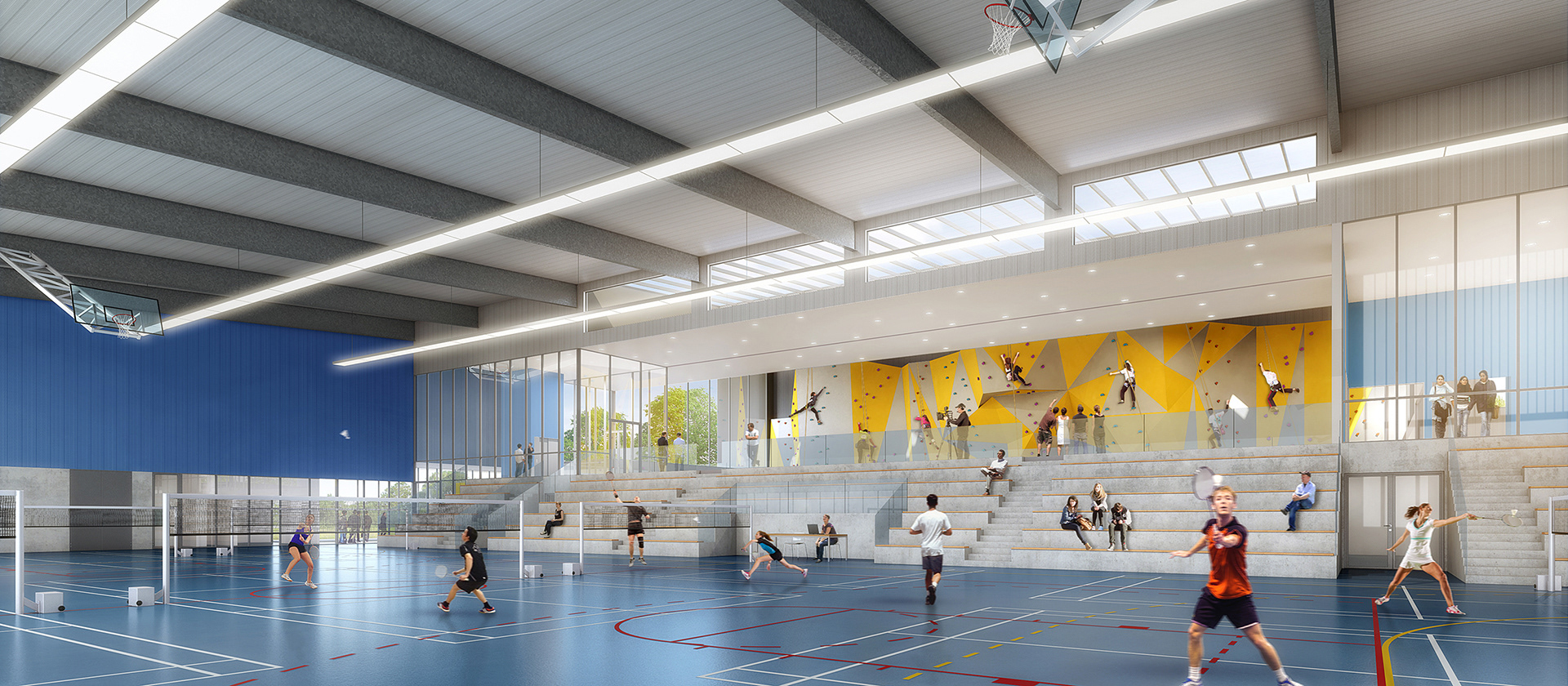 MCM ARCHITECTES  |  Salle des Sports Avrillé (49)