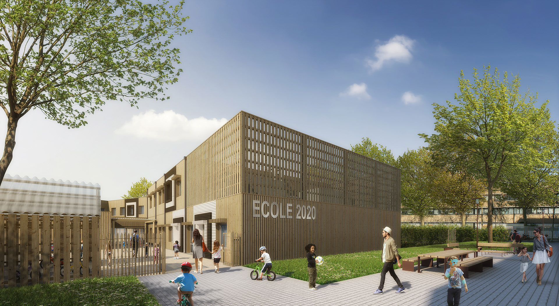 MÛRISSERIE  |  Groupe scolaire Nantes (44)