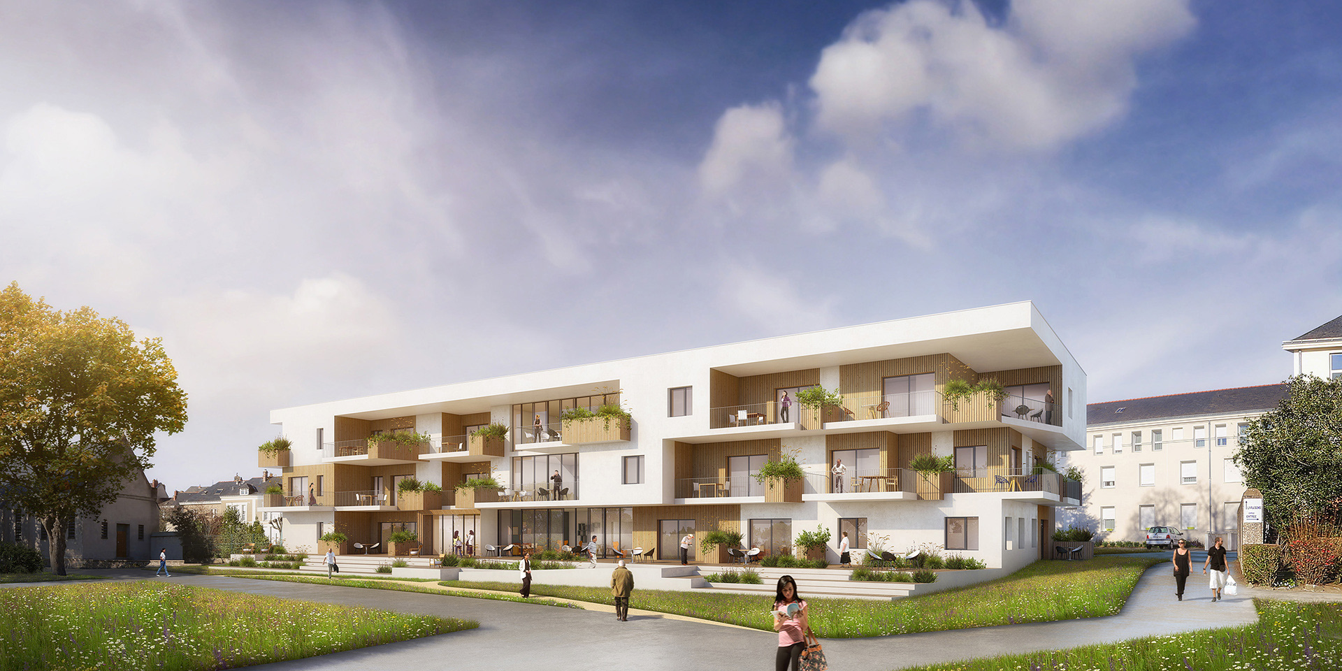 A PROPOS ARCHITECTURE  |  Hostellerie Bon Pasteur Angers (49)