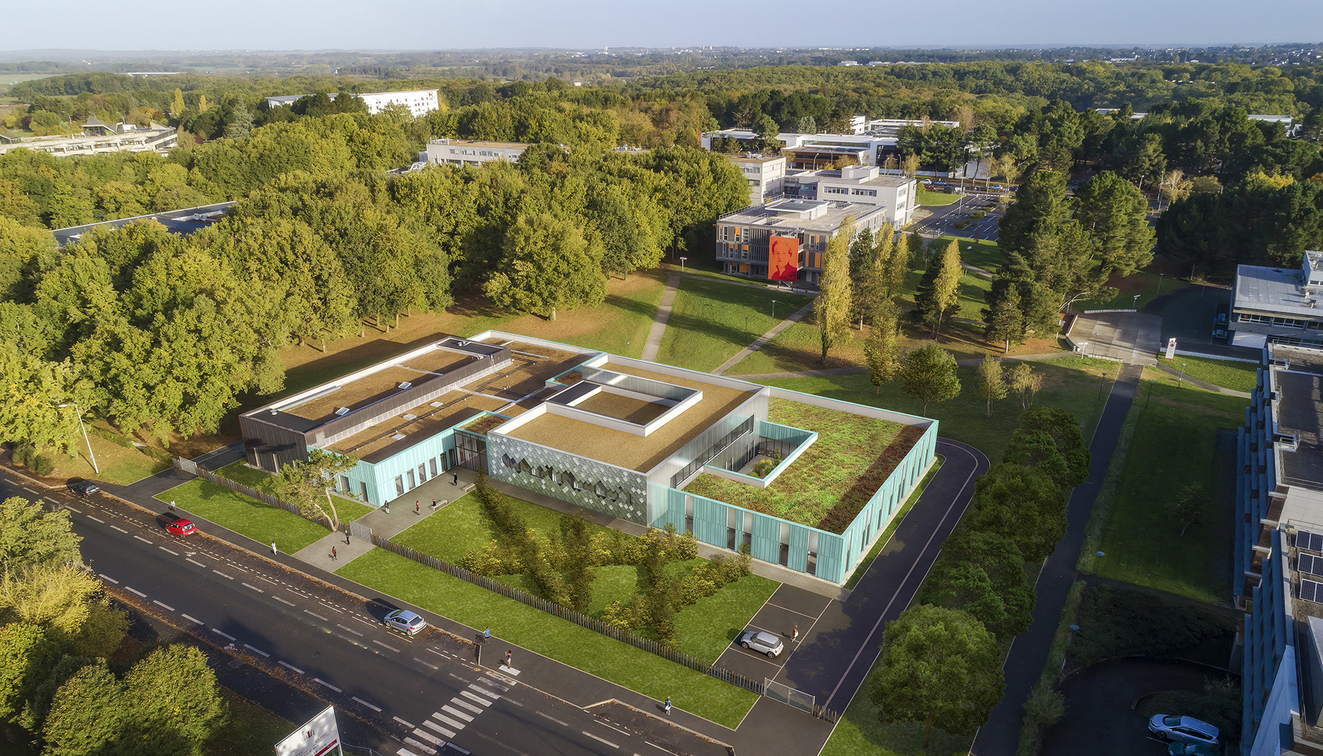 A PROPOS ARCHITECTURE   |  La Passerelle Angers (49)