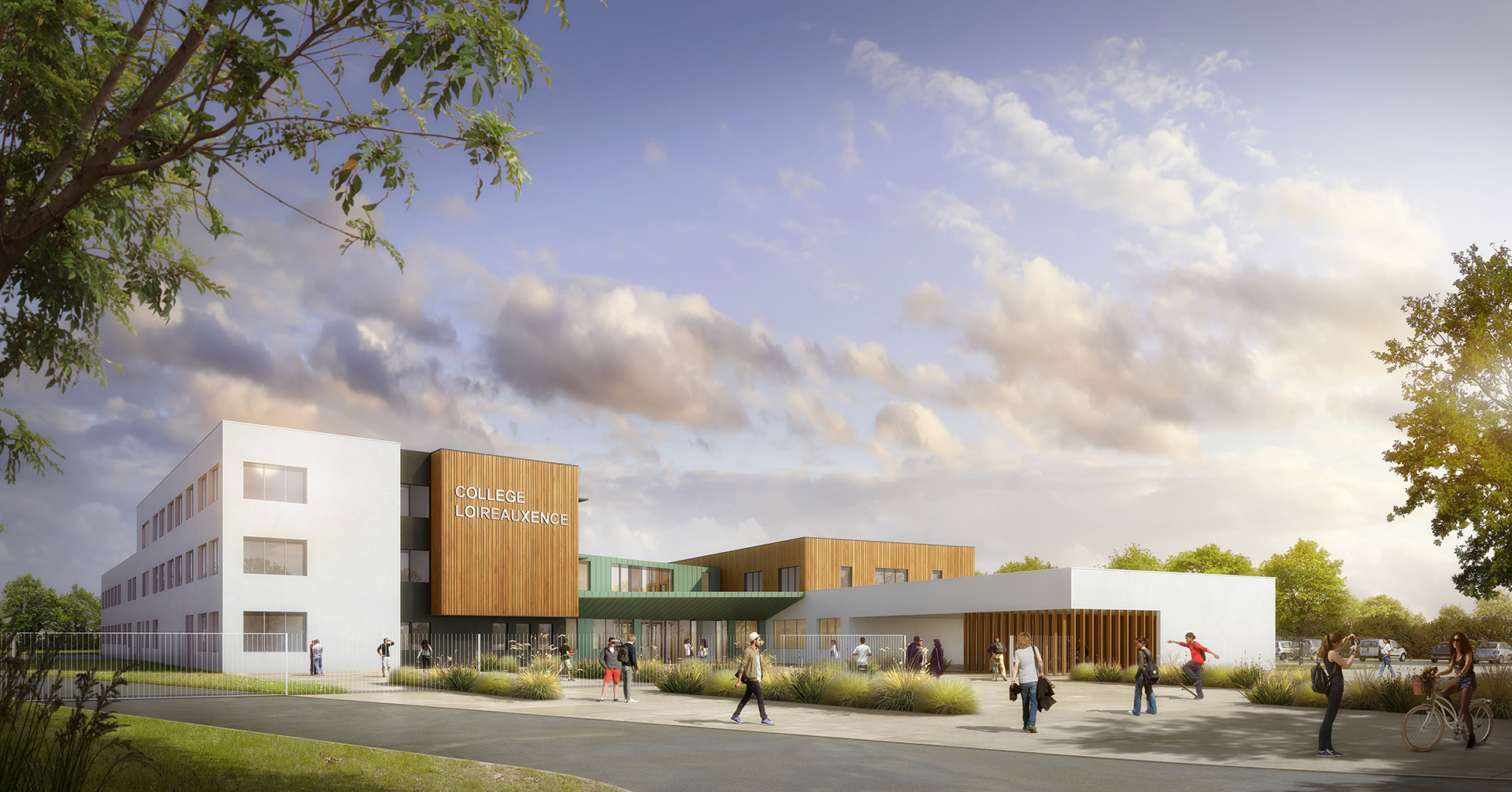 A PROPOS ARCHITECTURE  |  Collège Loireauxence (44)