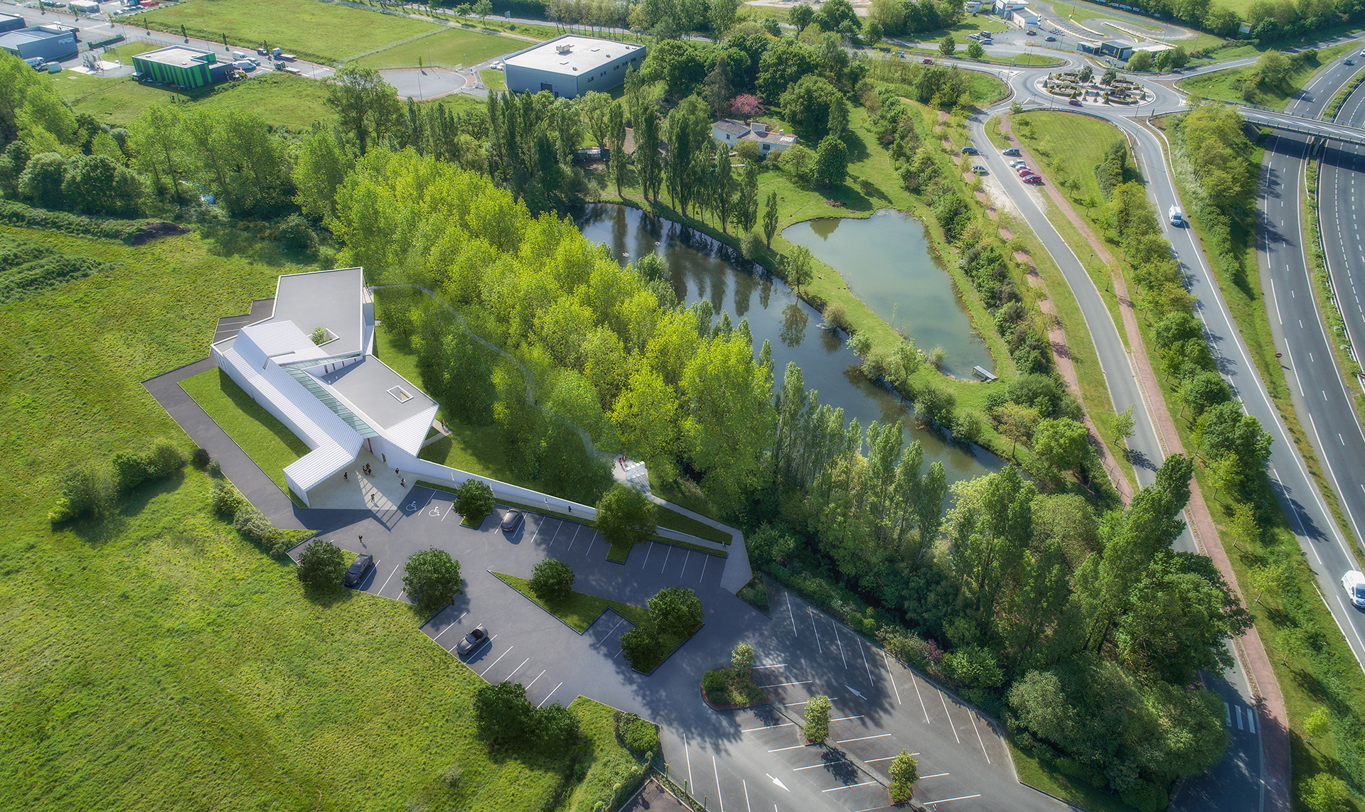 CUB ARCHITECTURE  |  Crématorium Challans (85)