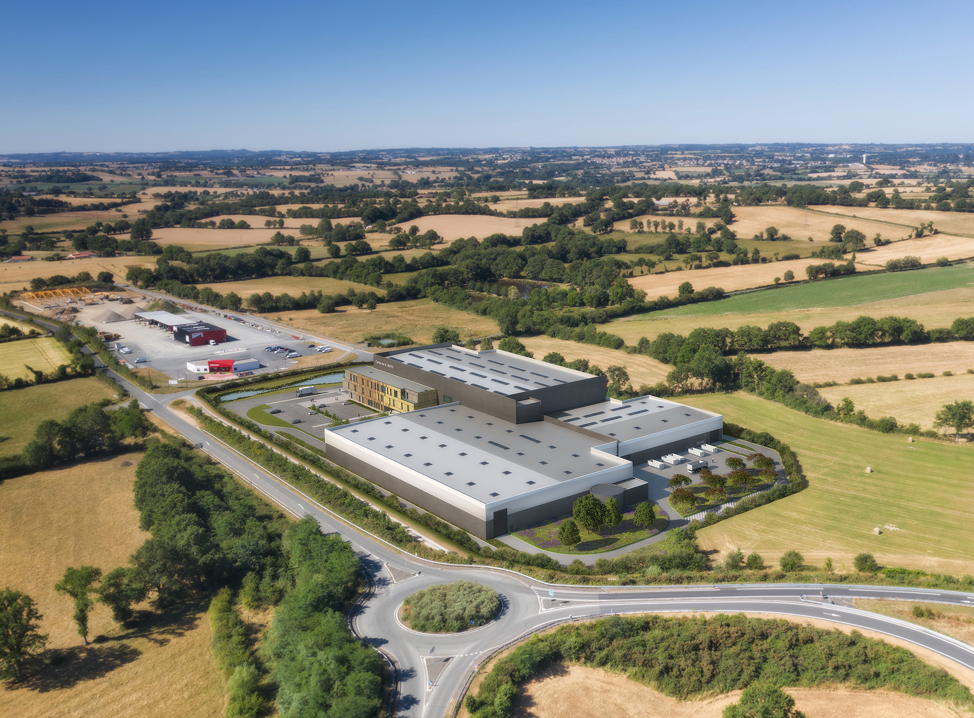 CUB ARCHITECTURE  |  Centre de tri Loublande (79)