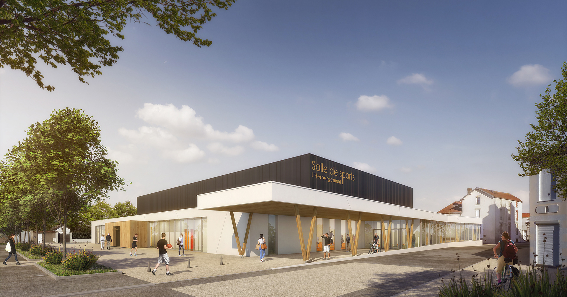 DGA  |  Salle de sports L'Herbergement (85)