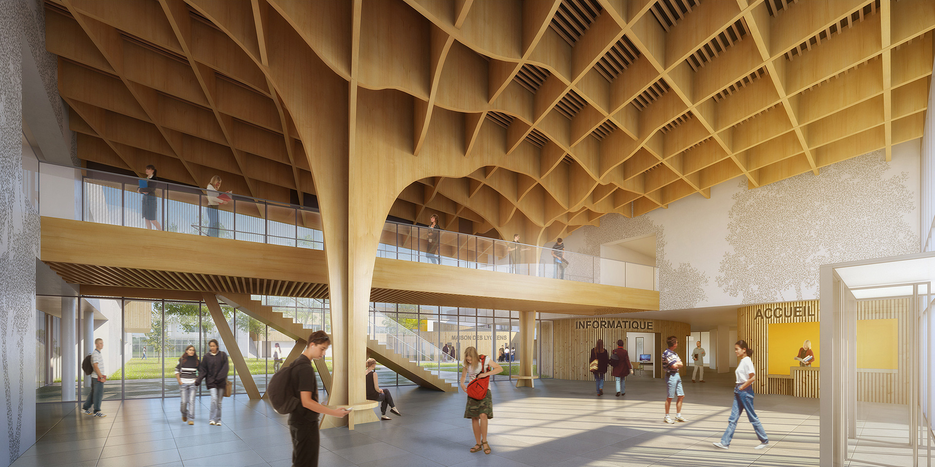 PELLEAU & ASSOCIÉS ARCHITECTES  |  Lycée Nort-sur-Erdre (44)