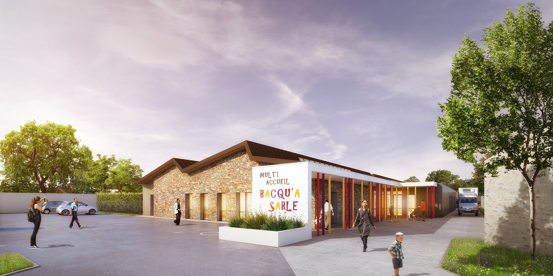 PELLEAU & ASSOCIÉS ARCHITECTES  |  Multi-accueil La Roche-sur-Yon (85)