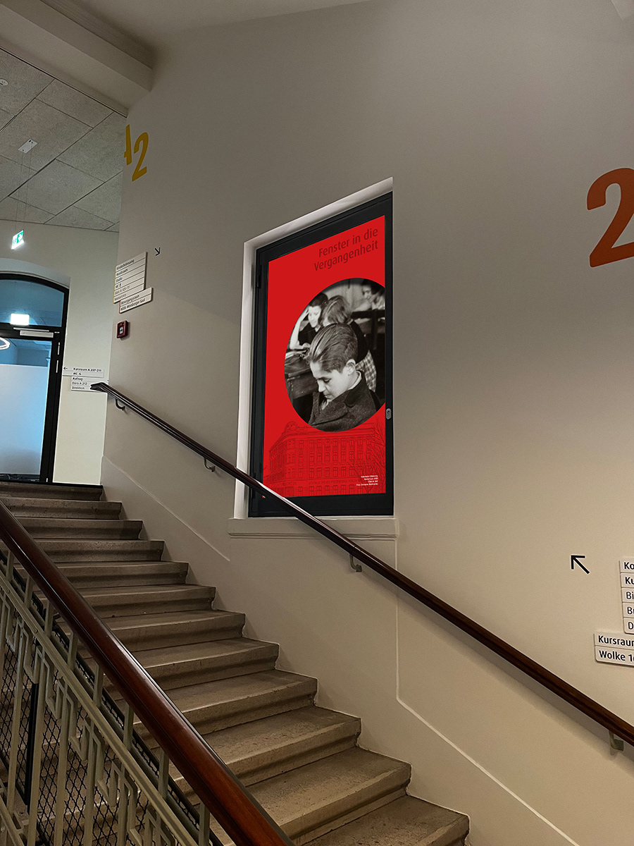 Plakate / Fenster in die Vergangenheit / Volkshochschule Ottakring