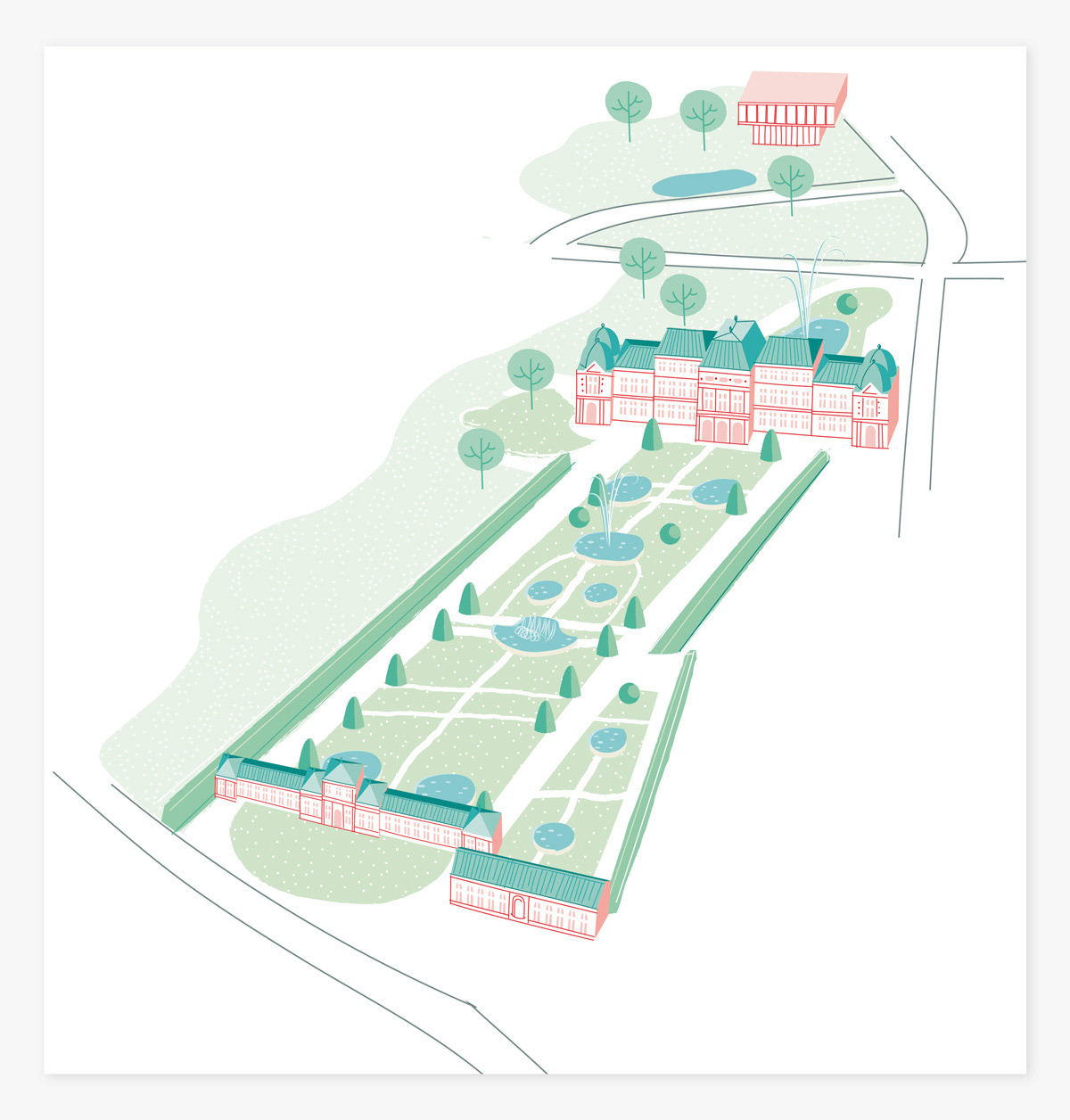 Lageplan Österreichische Galerie Belvedere für KIDS NEWS