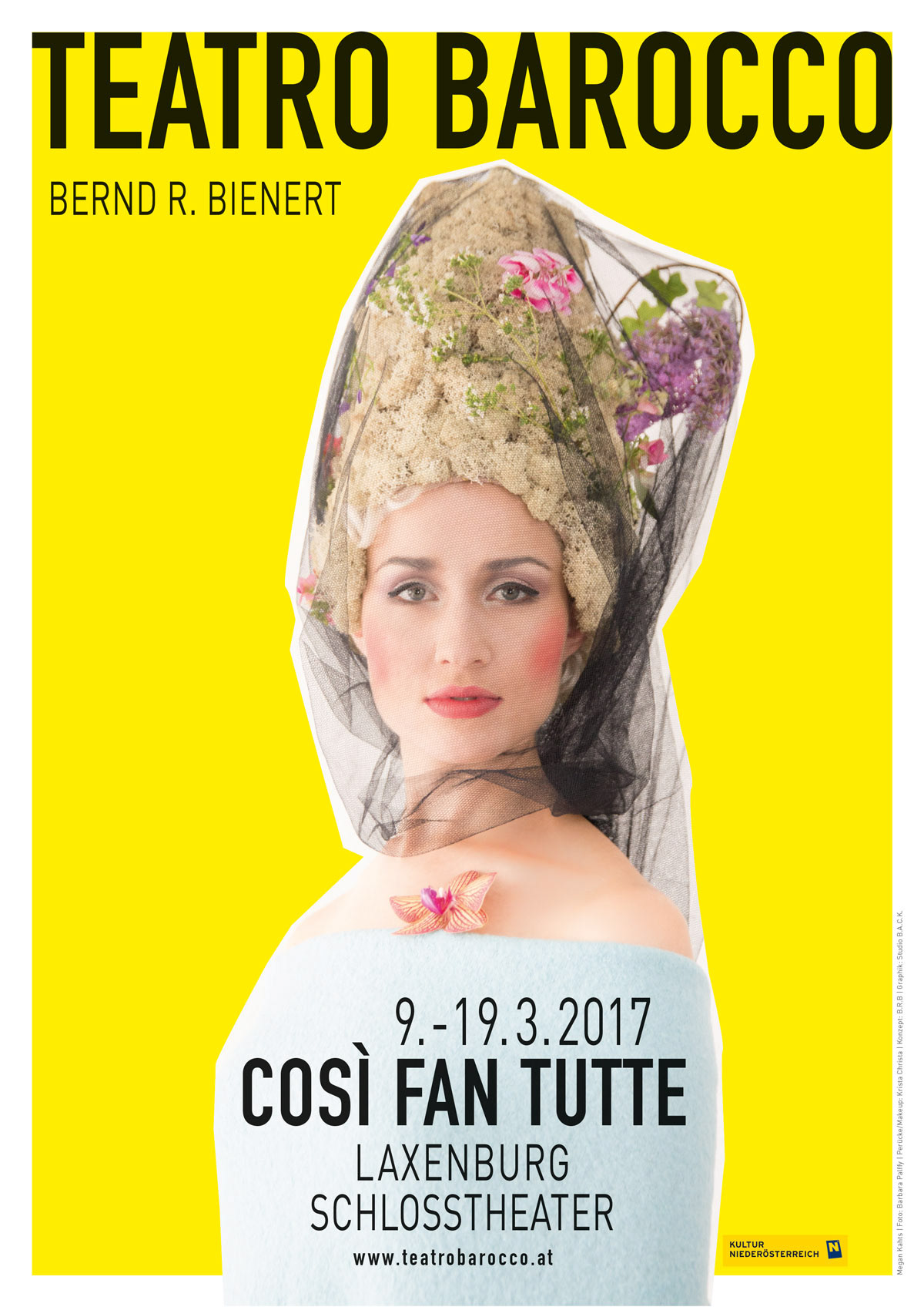 Plakat / Teatro Barocco / Così fan tutte