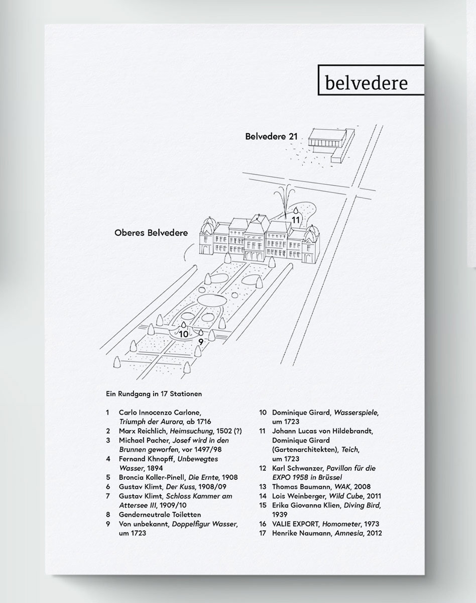 Wege des Wassers / Belvedere