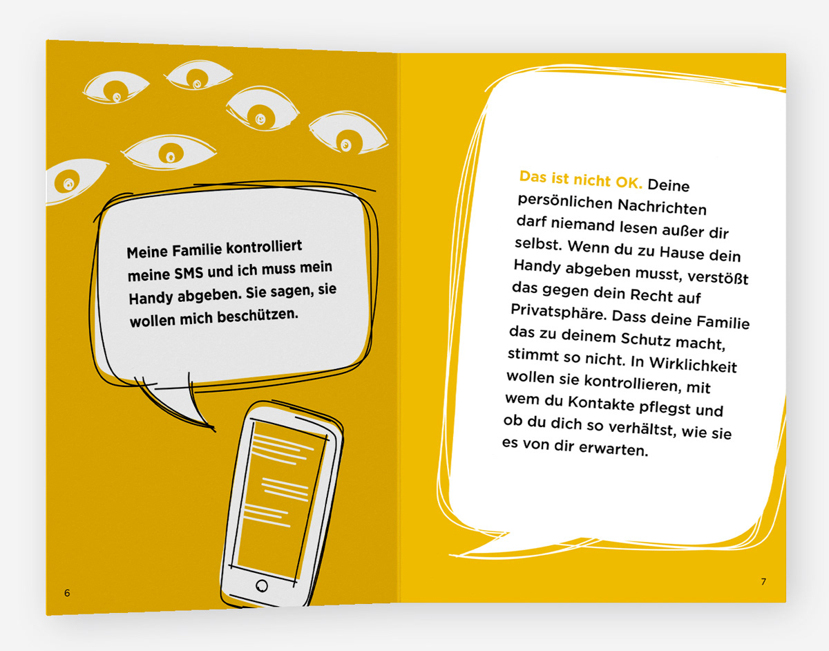 Broschüre / Das ist nicht OK! / ÖIF