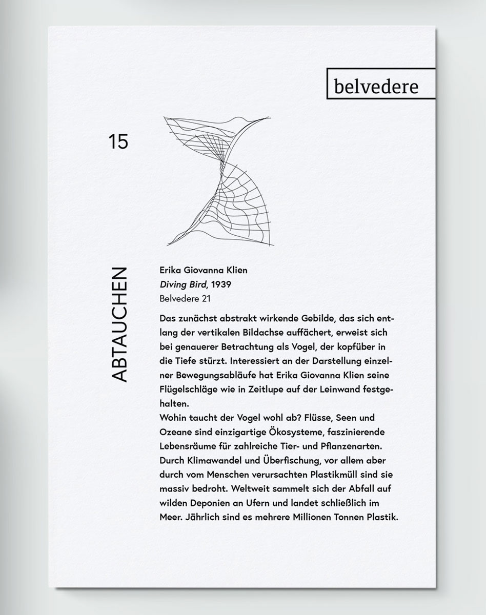 Wege des Wassers / Belvedere