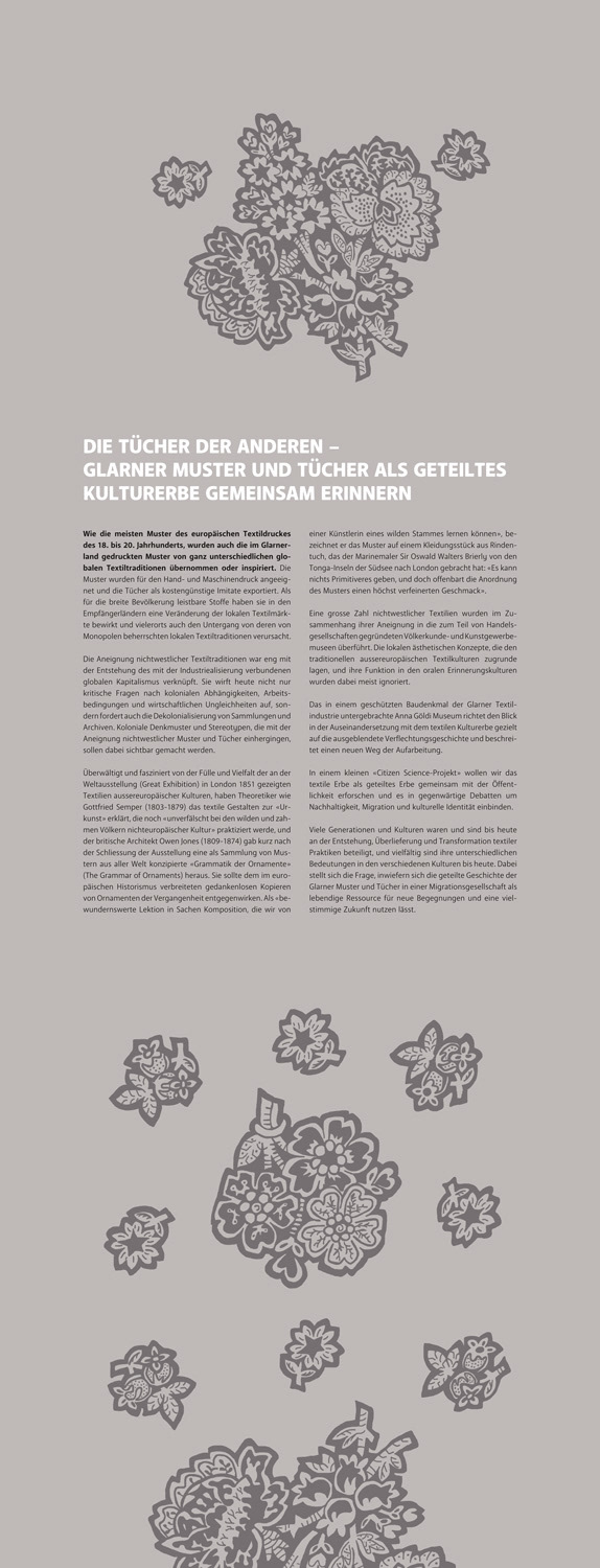 Ausstellungsgrafik / Anna Göldi Museum / Lebendige Tradition / 2025