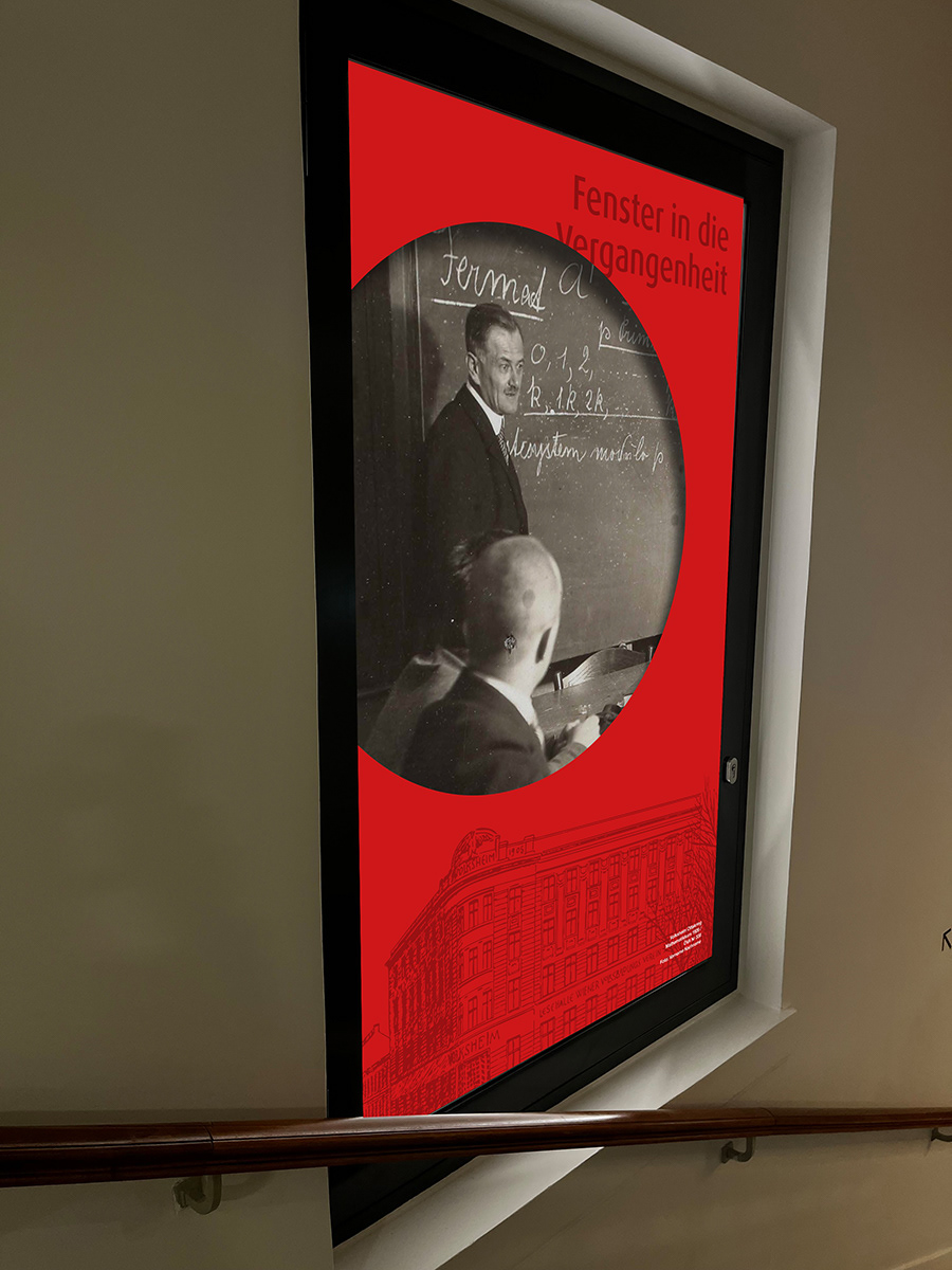 Plakate / Fenster in die Vergangenheit / Volkshochschule Ottakring