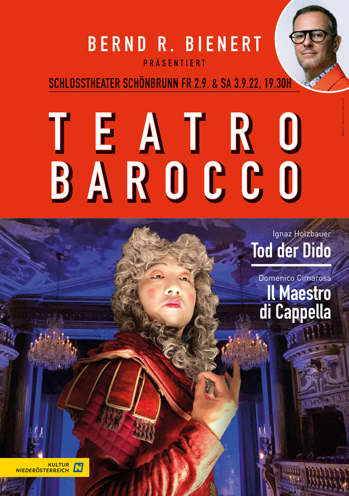Plakat / Teatro Barocco / Tod der Dido