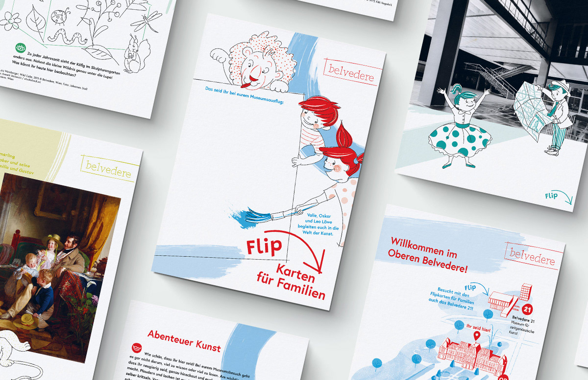 Flip-Cards / Belvedere