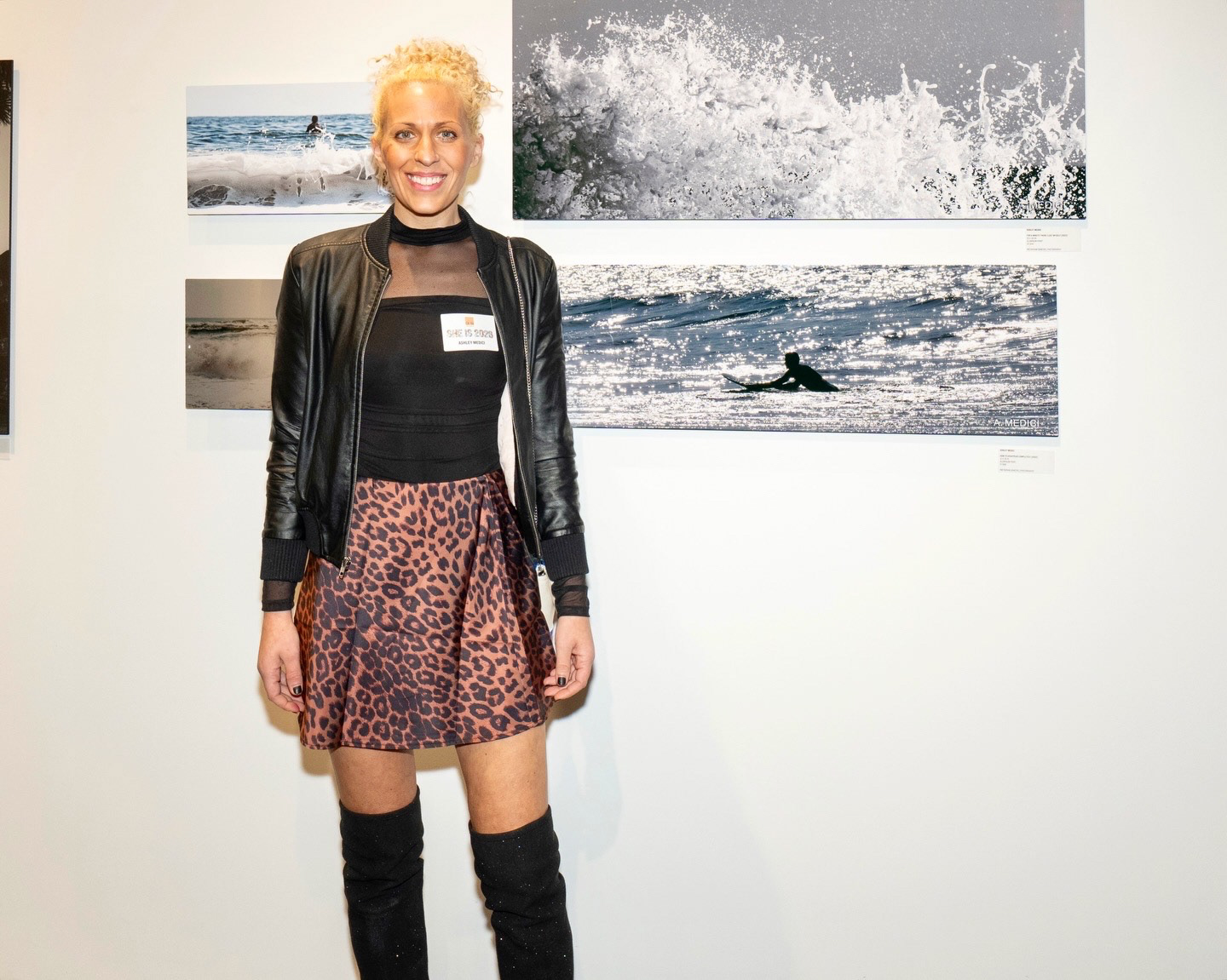 The Opening of "SHE IS" featuring my photography at One Art Space