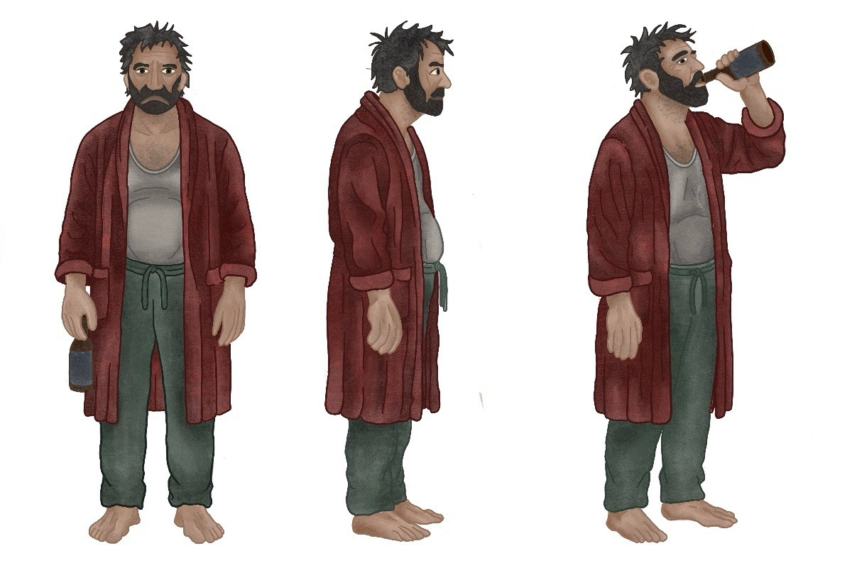 The Father Character Design