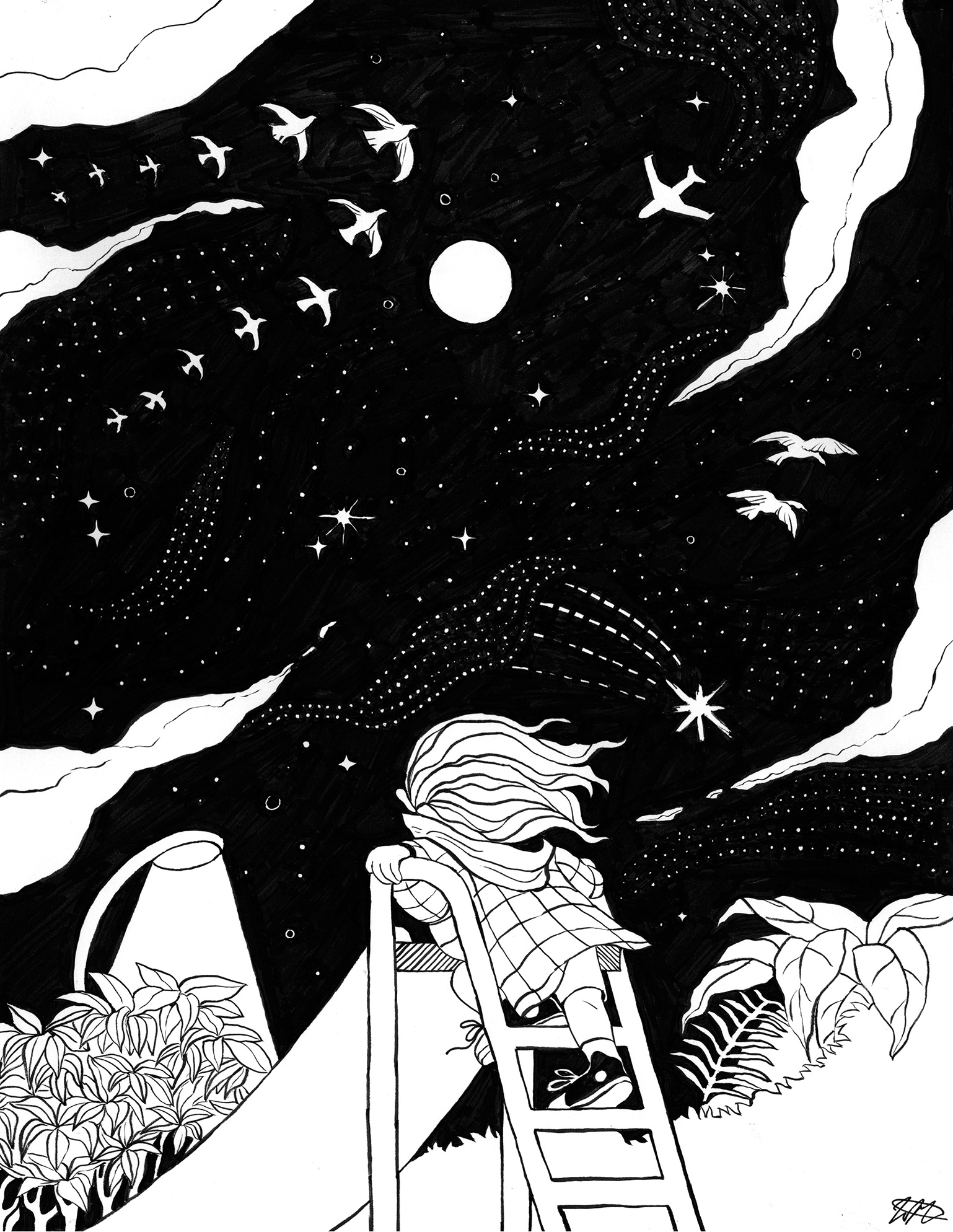 Me, My Slide, & The Sky by Nina Martinez