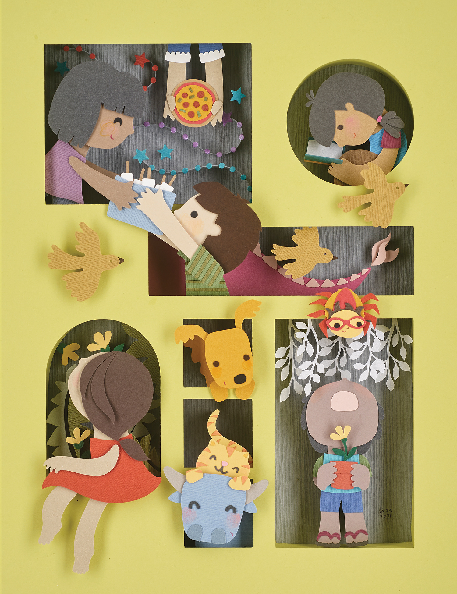 Windows, Mirrors, Doors by Liza Flores