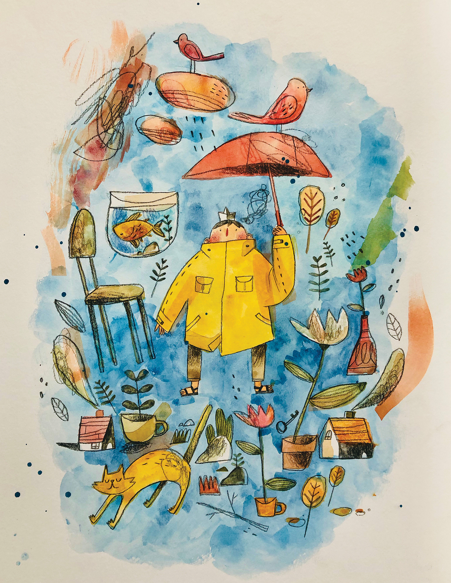 On a Rainy Day by Juno Abreu