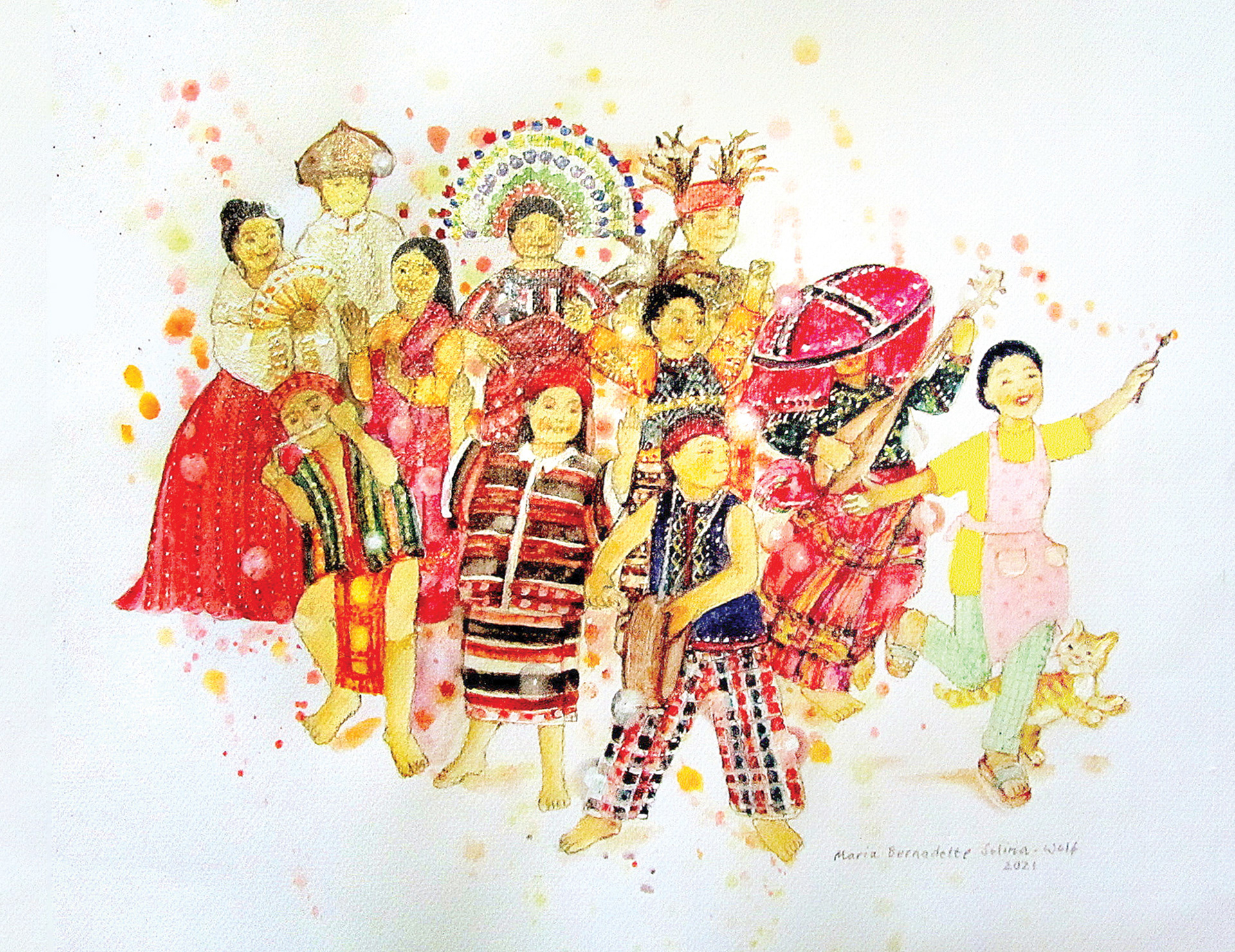 My Pinay Palette by Bernadette Solina-Wolf