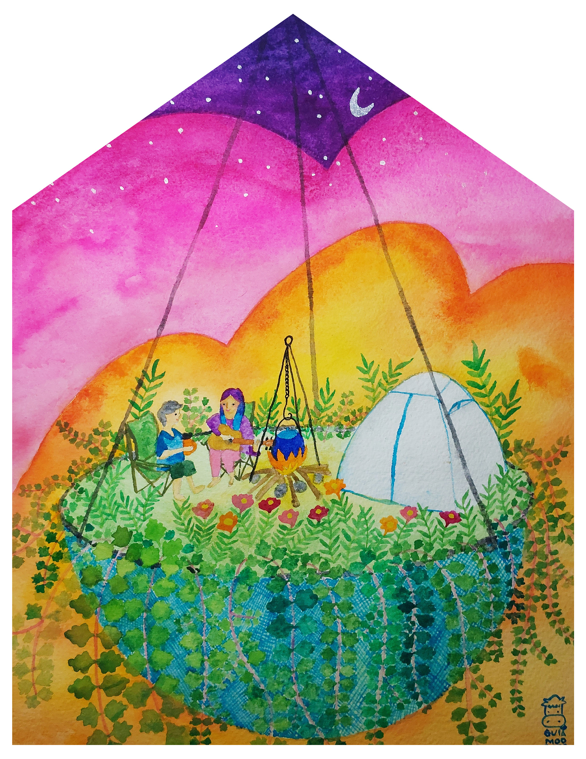 Hanging Garden by Guia Salumbides