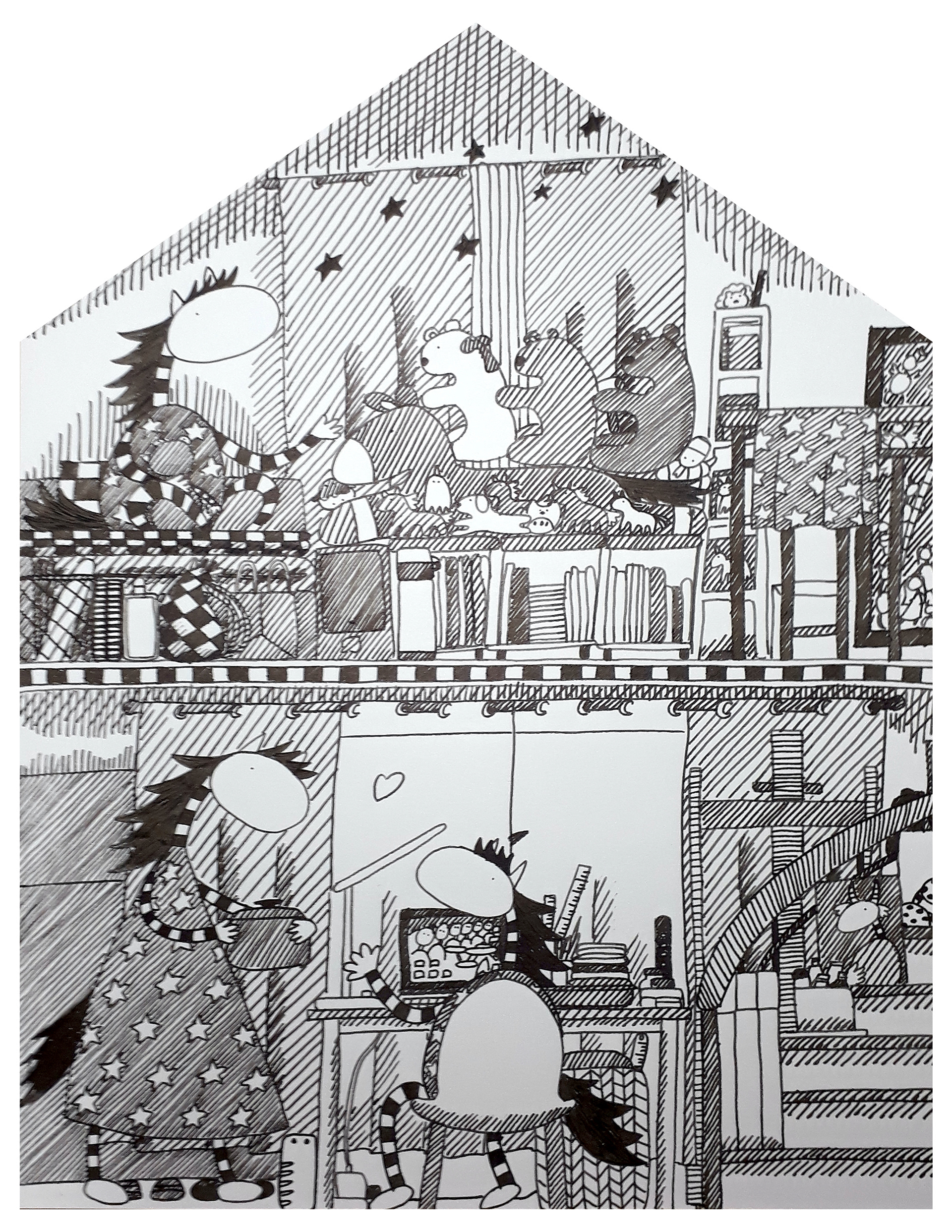 At Home at the Jillahouse by Jill Arwen Posadas