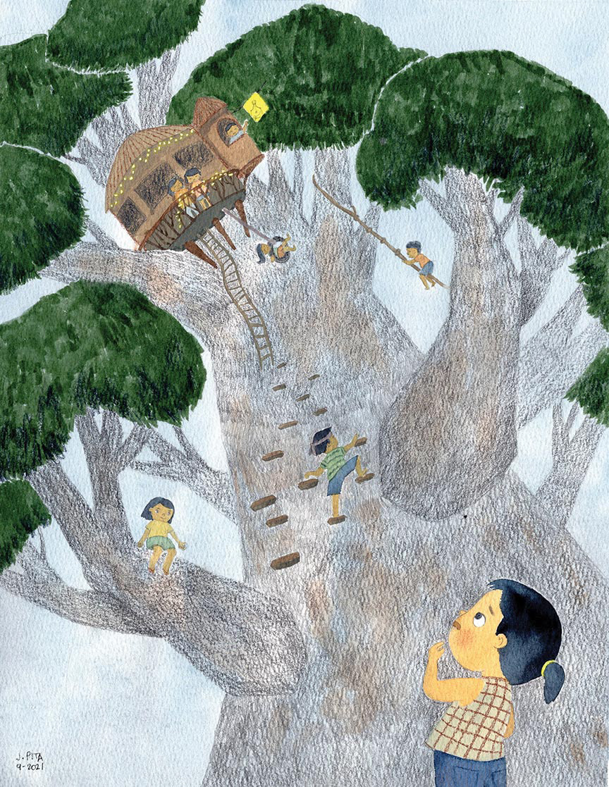 Treehouse by Jeannelle Pita