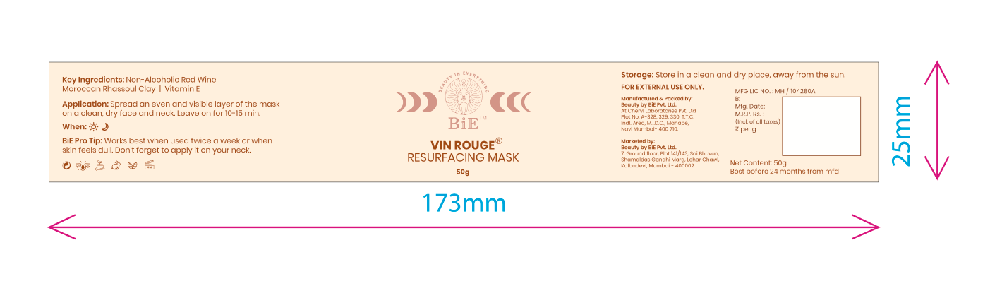 Vin Rouge Label KLD