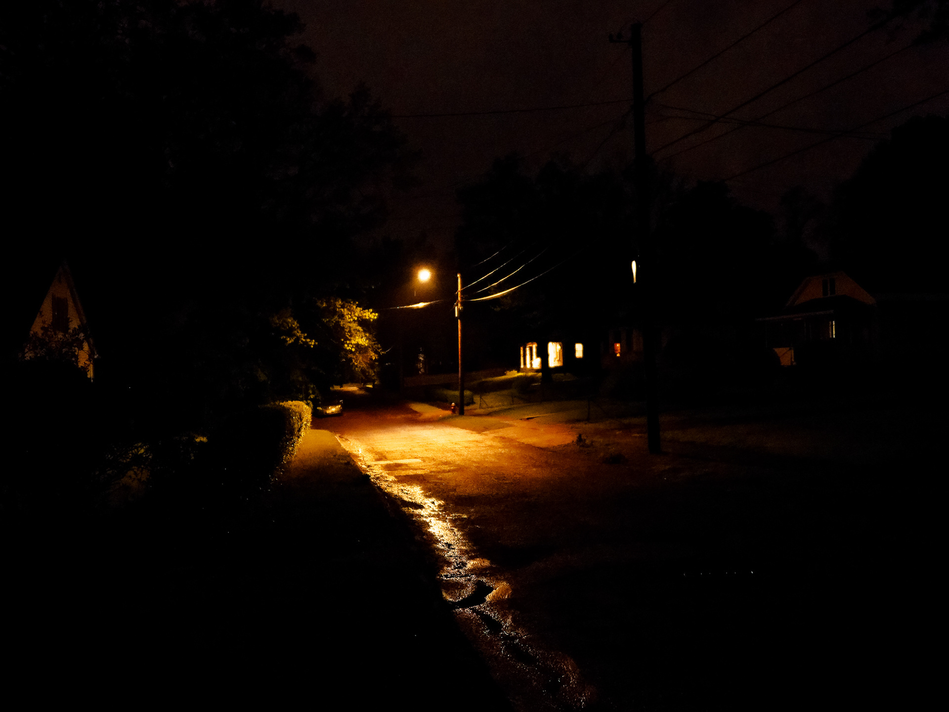 quiet night