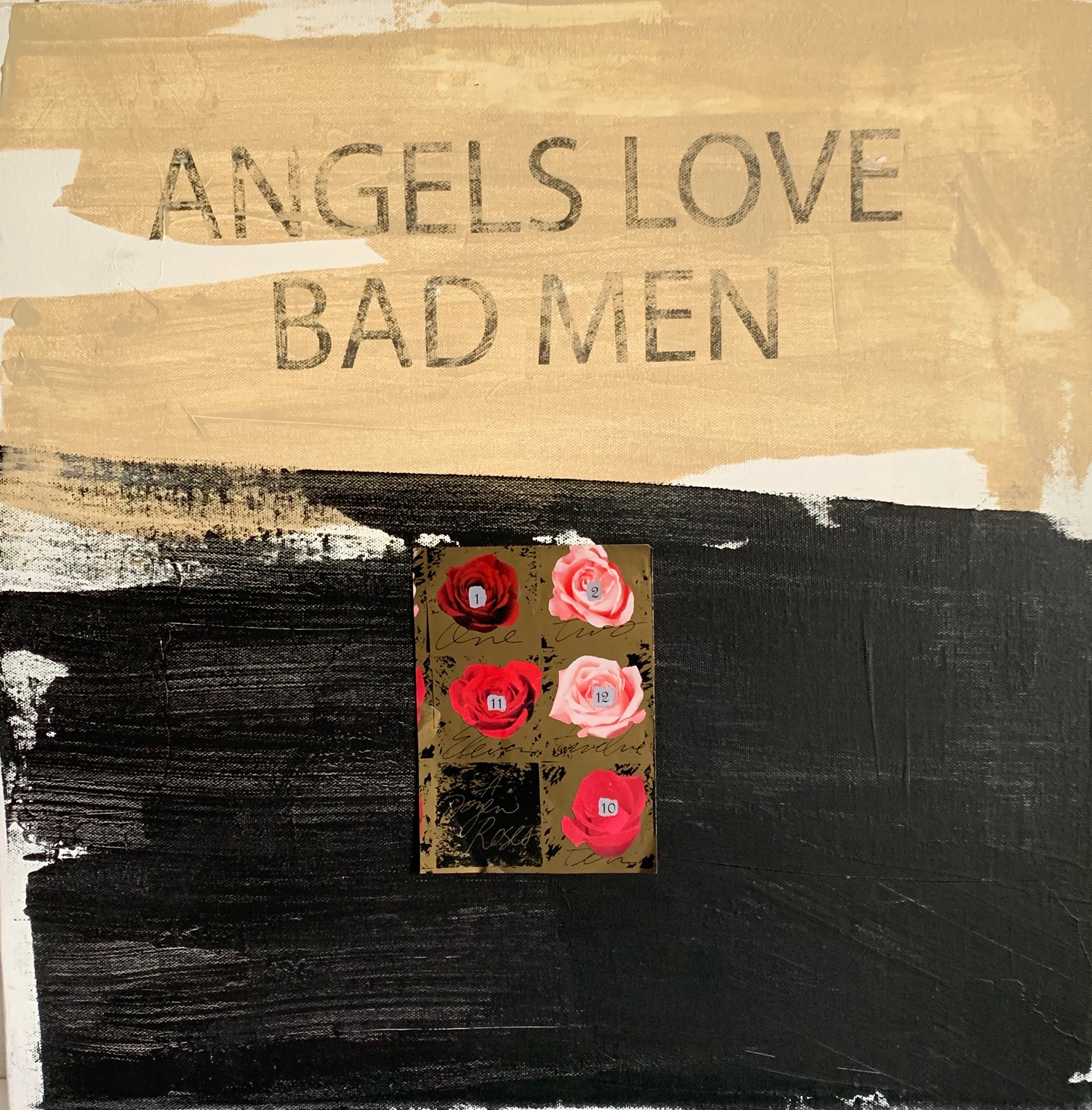 Angels Love Bad Men, 20" x 20"