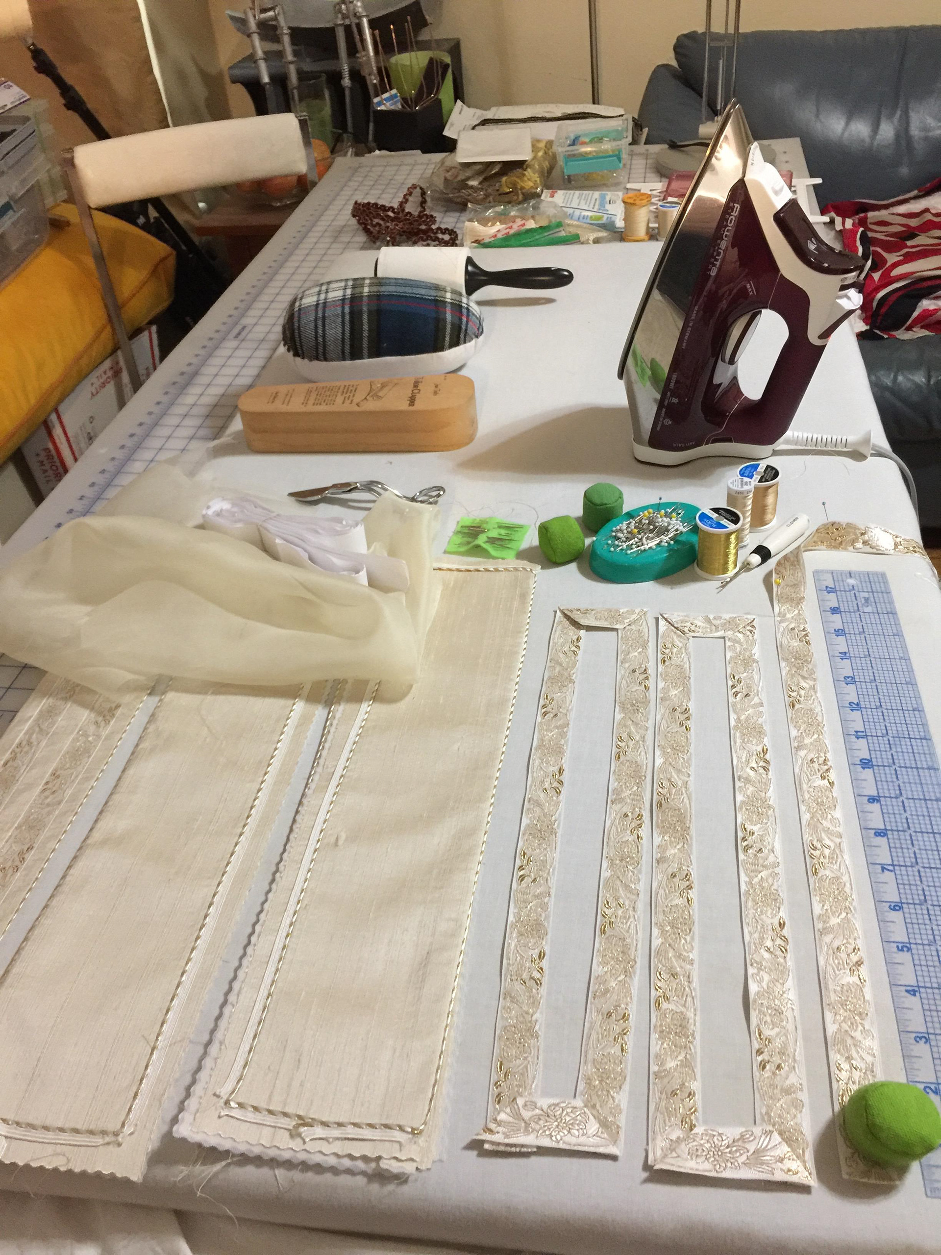 Pre-Assembling Neck Pieces