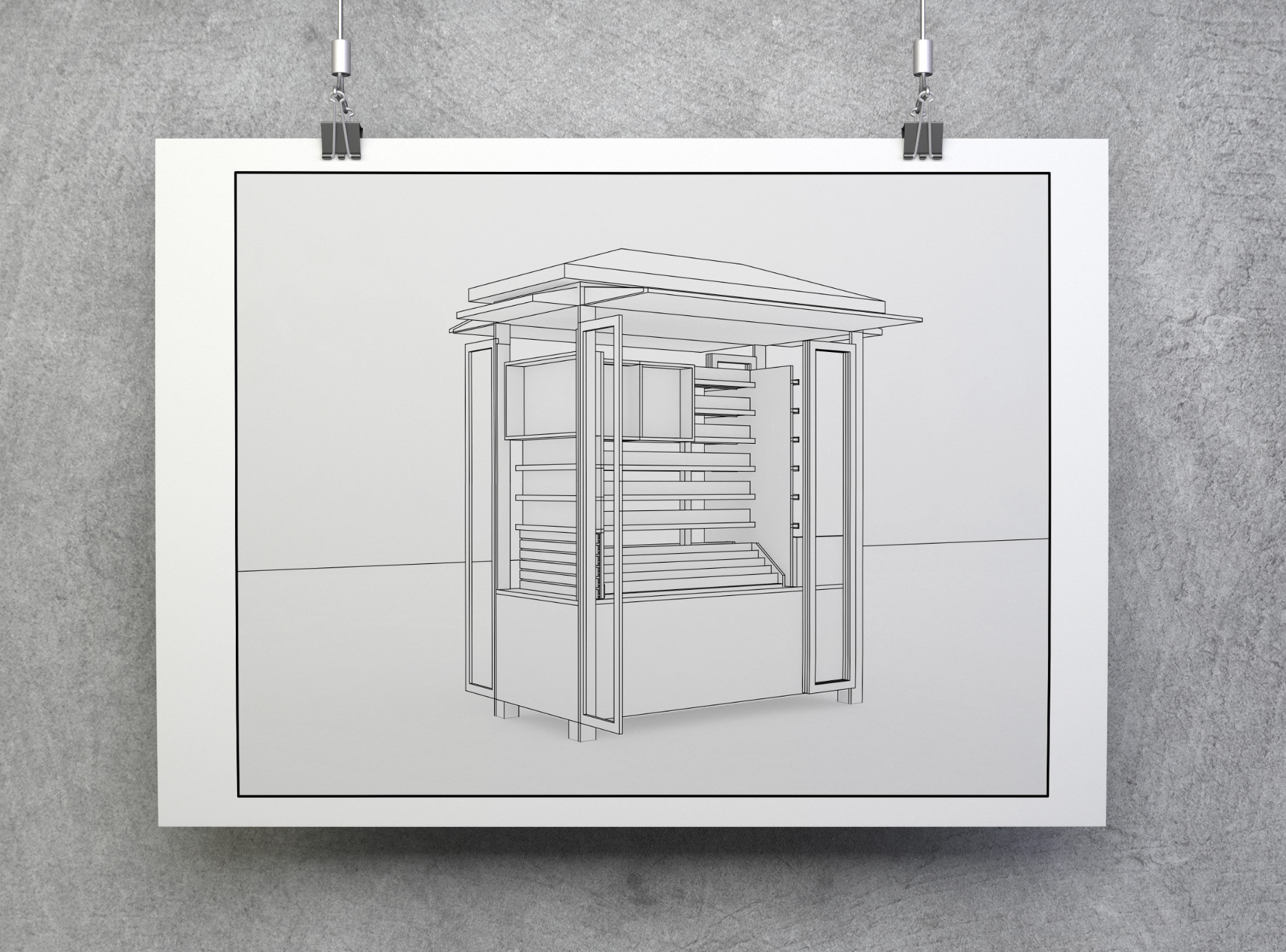 Ala Moana Mall Kiosk