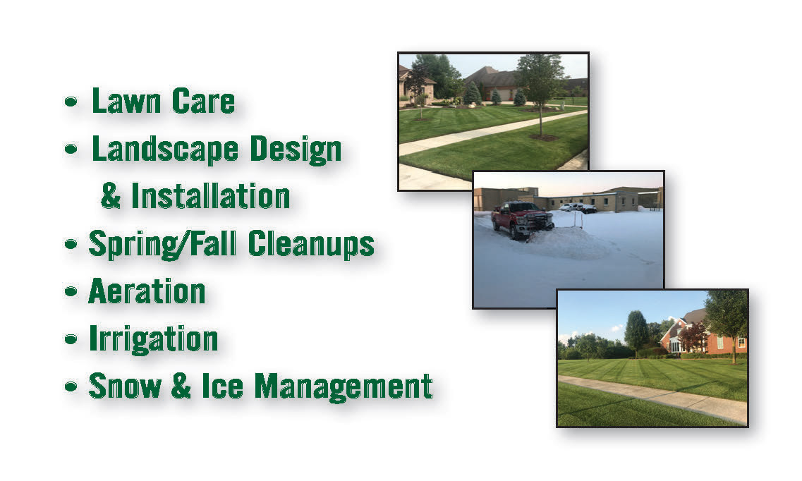 AJ's Lawn Care - Business Card - Back