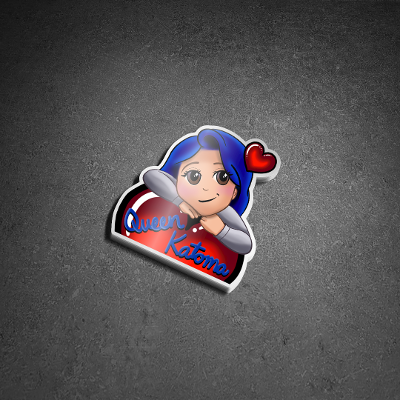 QueenKatoma Promo Sticker