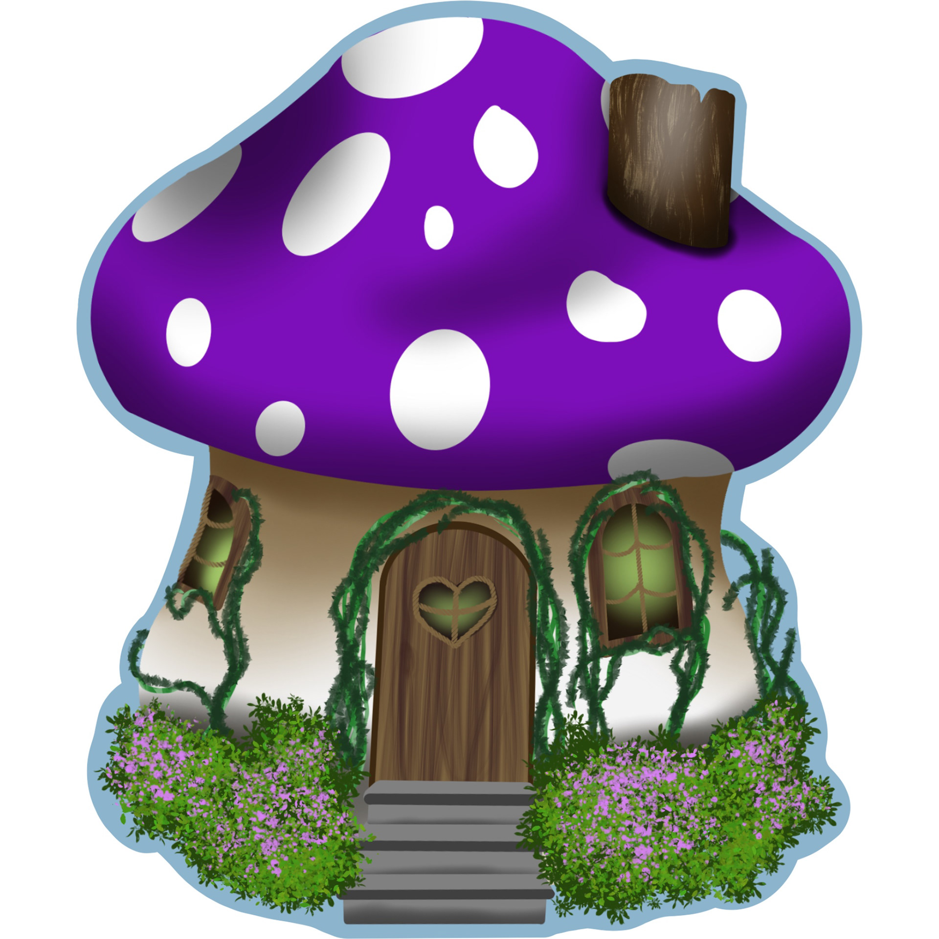 Fairy House Sticker