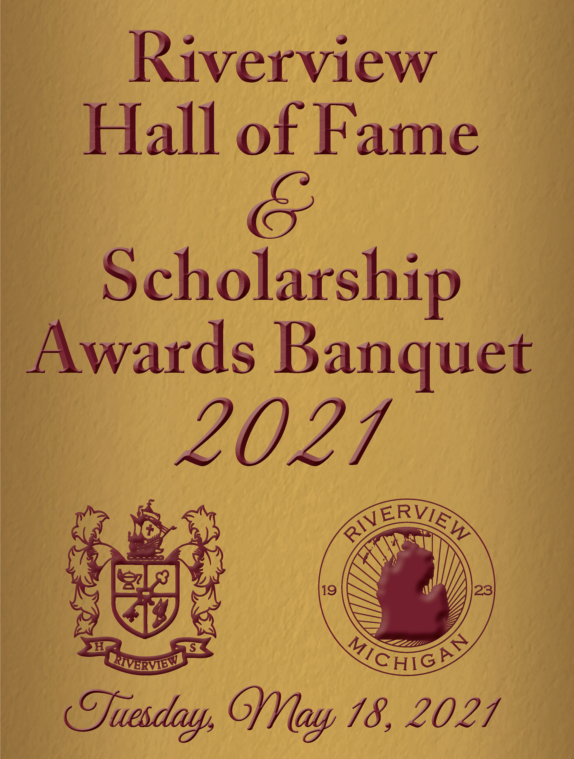 Riverview Hall of Fame - Front Cover