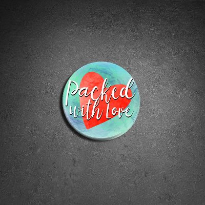 Packed with Love Product Sticker
