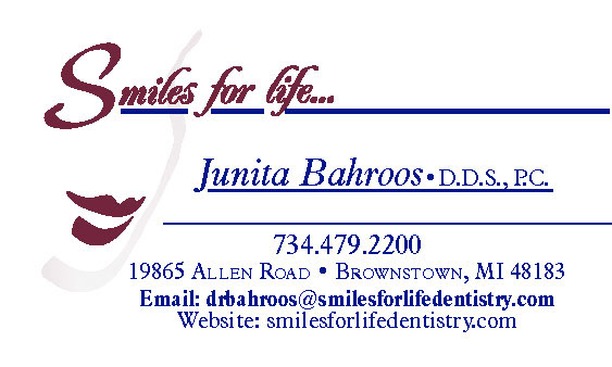 Smiles for Life - Business Card - J. Bahroos