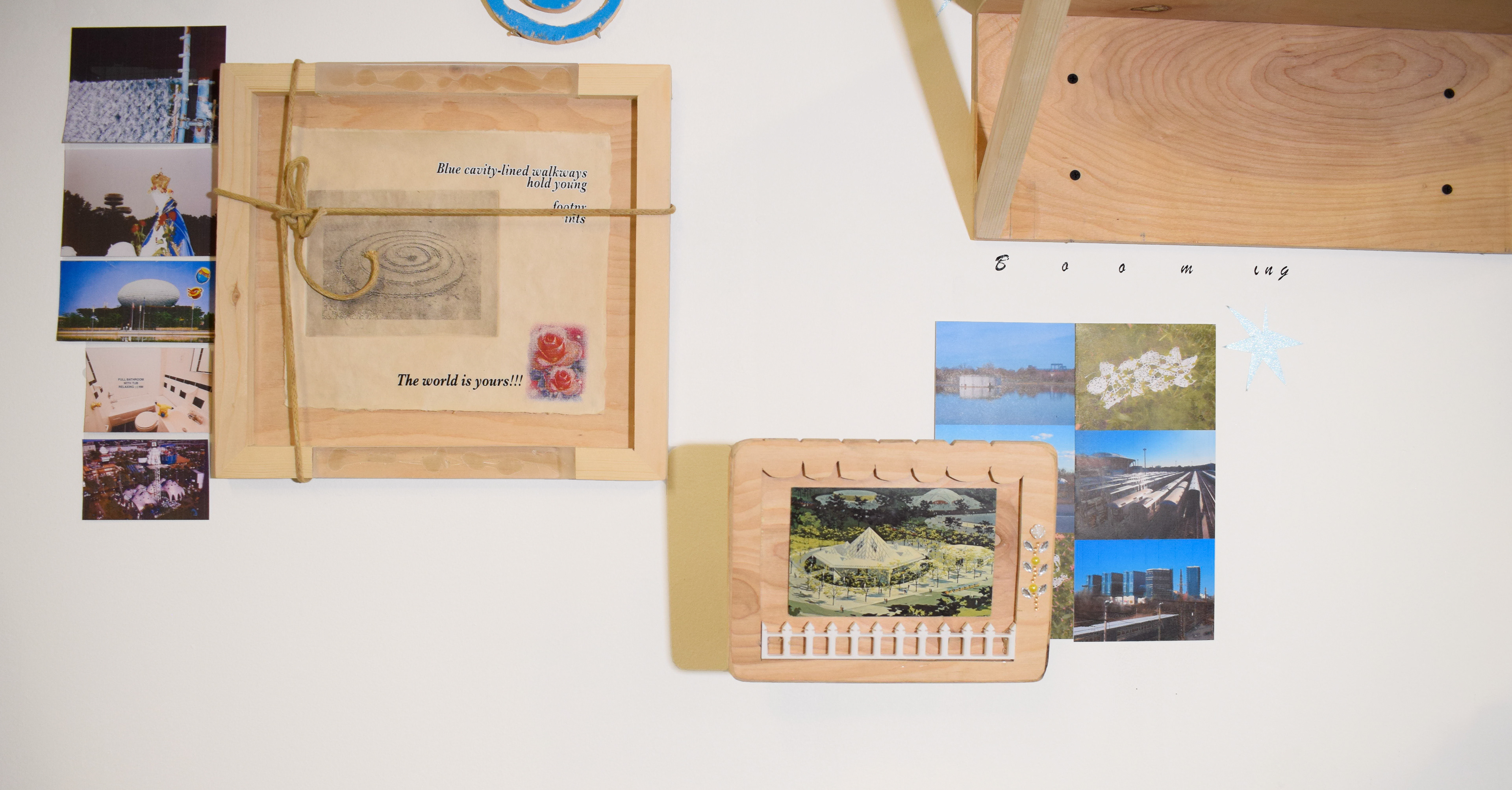 Queens: Your Time is Infinite (detail), 2024, Multimedia installation of four artist books, dimensions variable