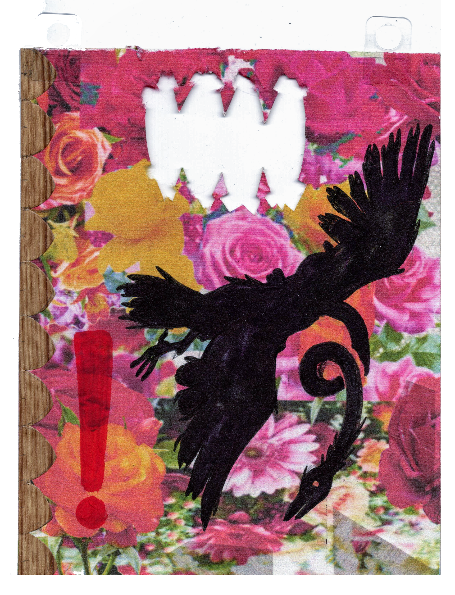 Preparation for Departure, 2025, inkjet print, colored pencil, graphite on Kozo, 8.5 x 11"