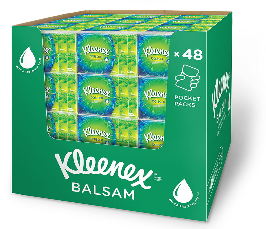 Kimberly-Clark – Kleenex – Pallet POS – Artwork & Visual