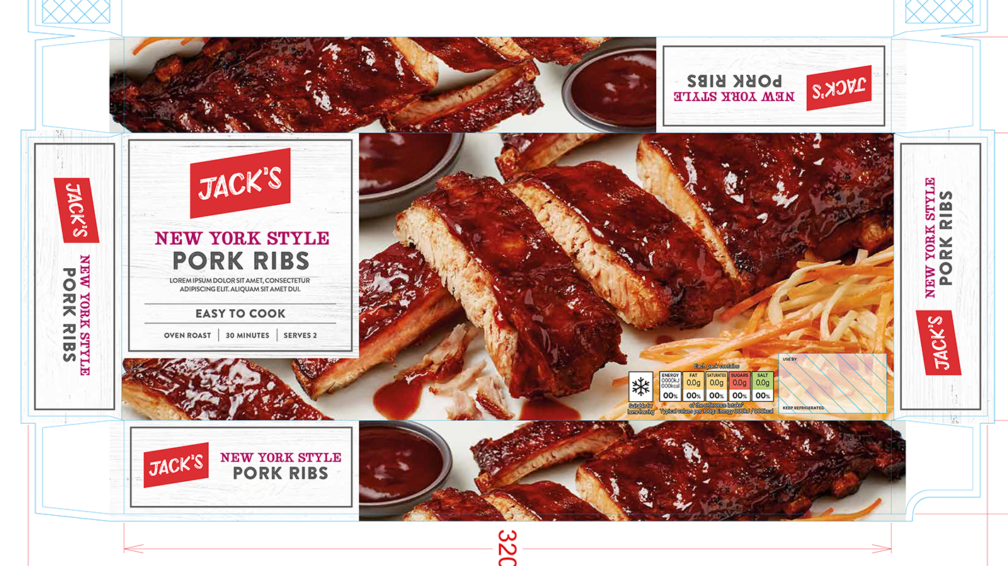 Jack's – Litho – Artwork & Retouch