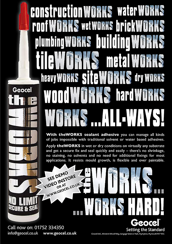 Geocel The Works – Advert – Design, Branding & Artwork