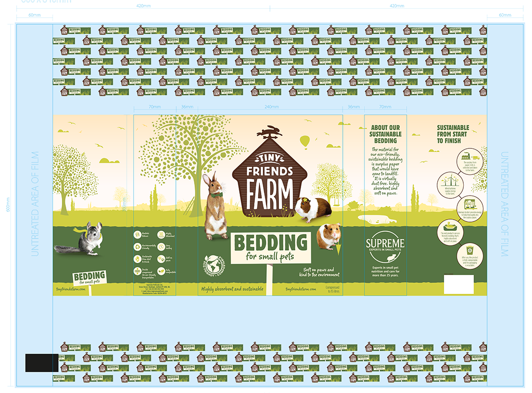 Pet Food – Flexo Flow Wrap – Artwork