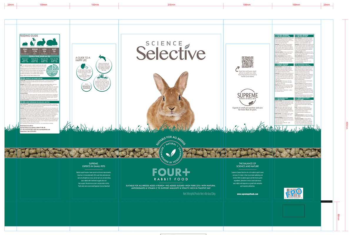 Pet Food – Flexo Flow Wrap – Artwork & Retouch